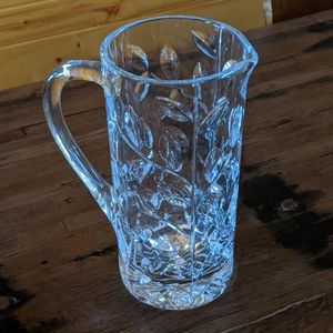 Holiday Sangria or Mimosas! Heavy Royal Crystal Italiana Pitcher.